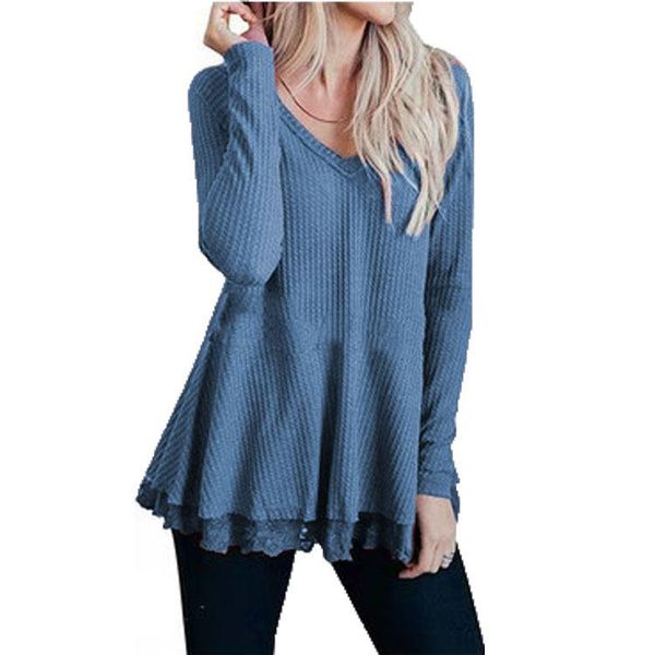 women's sweaters 2021 autumn waffle lace solid color casual pullover round neck loose long sleeve sweater, White;black
women's sweaters 2021 autumn waffle lace solid color casual pullover round neck loose long sleeve sweater, White;black