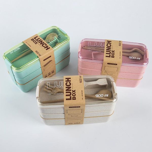 dinnerware sets 3 layer wheat straw bento boxes healthy material lunch box microwave storage container lunchbox
dinnerware sets 3 layer wheat straw bento boxes healthy material lunch box microwave storage container lunchbox