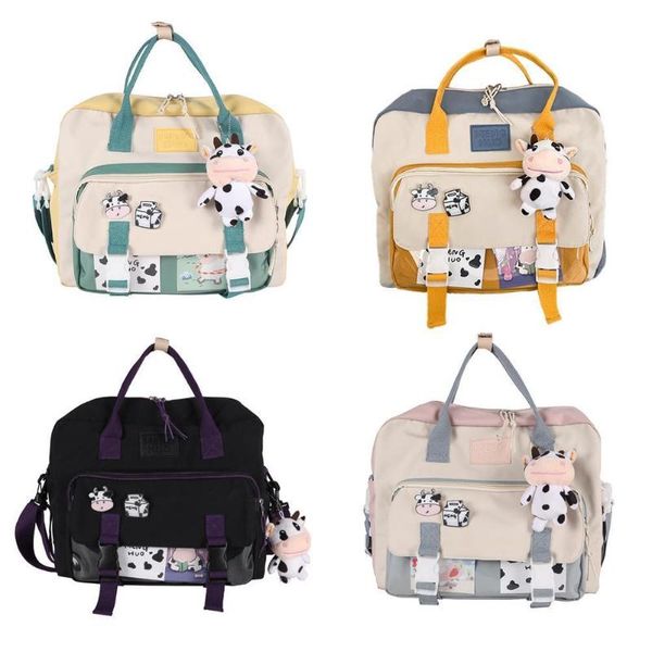 diaper bags women cute cow backpack female student college schoolbag girl badge multifunctional backpacks kawaii ladies waterproof nylon bag
diaper bags women cute cow backpack female student college schoolbag girl badge multifunctional backpacks kawaii ladies waterproof nylon bag