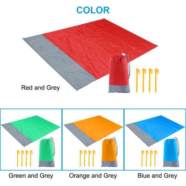 outdoor pads foldable picnic camping lawn waterproof sleeping blanket mattress with bag tote 4 anchor stakes
outdoor pads foldable picnic camping lawn waterproof sleeping blanket mattress with bag tote 4 anchor stakes