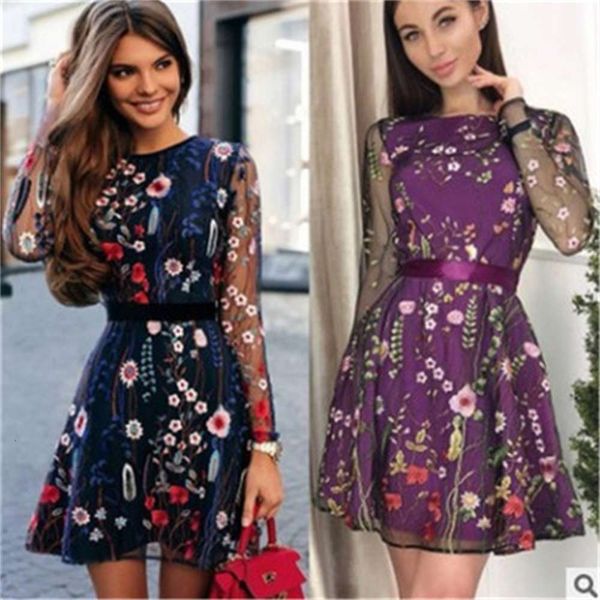 women's floral embroidery dress transparent mesh summer bohemian mini dress, Black;gray
women's floral embroidery dress transparent mesh summer bohemian mini dress, Black;gray