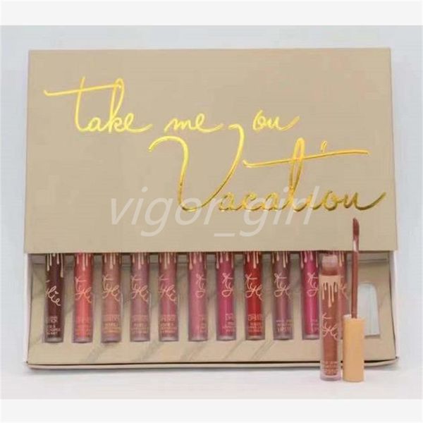 brand lip make up lipstick take me on vacation 12pcs matte lips gloss liquid lipsticks fast and delivery
brand lip make up lipstick take me on vacation 12pcs matte lips gloss liquid lipsticks fast and delivery