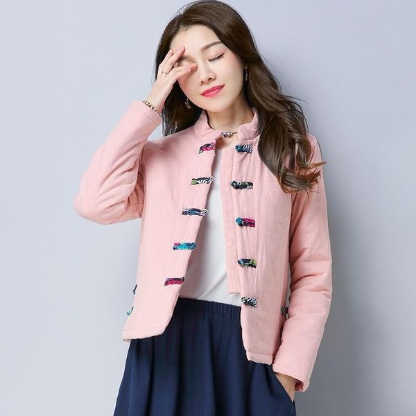 chinese cheongsam for women winter parkas coats stand button floral warm retro jacket oriental style clothing ethnic, Red
chinese cheongsam for women winter parkas coats stand button floral warm retro jacket oriental style clothing ethnic, Red