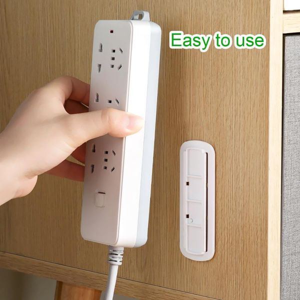hooks & rails self-adhesive socket fixer power strip holder punch-plug cable wire organizer wall-mounted home storage
hooks & rails self-adhesive socket fixer power strip holder punch-plug cable wire organizer wall-mounted home storage