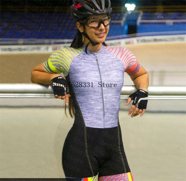 racing sets 2021 pro women's triathlon skinsuit bike cycling jersey macaquinho ciclismo feminino bicycle clothes jumpsuit gel pad, Black;blue
racing sets 2021 pro women's triathlon skinsuit bike cycling jersey macaquinho ciclismo feminino bicycle clothes jumpsuit gel pad, Black;blue