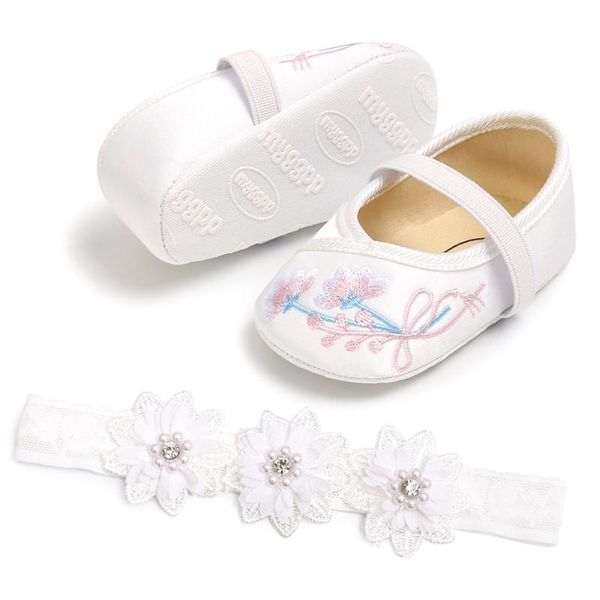 first walkers baby girl infants shoes embroidery floral pattern princess lace flower headwear headband set
first walkers baby girl infants shoes embroidery floral pattern princess lace flower headwear headband set