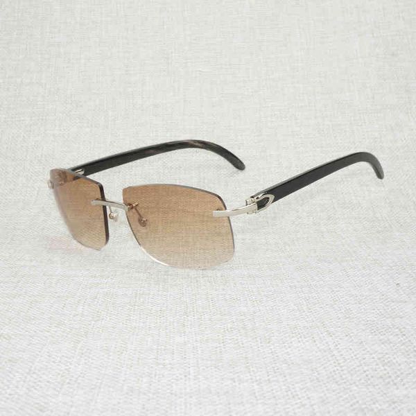 2022 factory wholesale retro wood oversize men natural white buffalo horn rimless eyewear frame for outdoor summer oculos gafas, White;black
2022 factory wholesale retro wood oversize men natural white buffalo horn rimless eyewear frame for outdoor summer oculos gafas, White;black