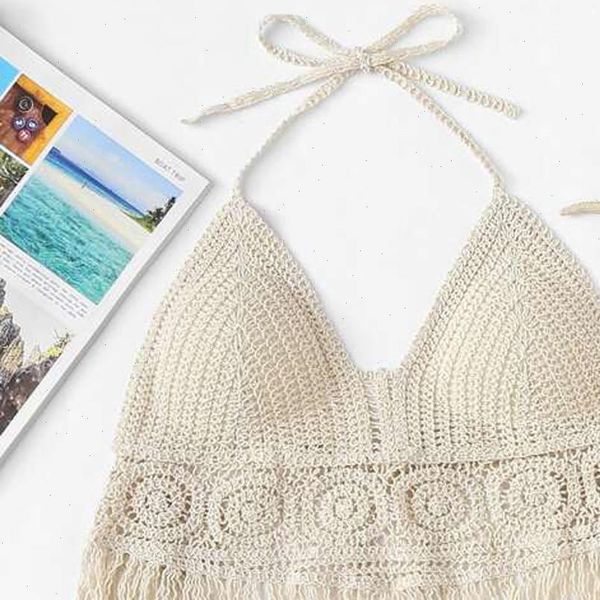 bikini crop crochet womens cami bralette boho beach camisoles halter knitted bra beachwear tank, White
bikini crop crochet womens cami bralette boho beach camisoles halter knitted bra beachwear tank, White