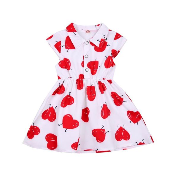 girl's dresses 2021 2-7y kid baby girl spring red walking heart print dress single breasted short sleeve turn-down collar valentine, Red;yellow
girl's dresses 2021 2-7y kid baby girl spring red walking heart print dress single breasted short sleeve turn-down collar valentine, Red;yellow