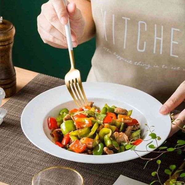 spaghetti european bowl cap western food noodles ceramic deep soup spaghetti plate flying saucer dish
spaghetti european bowl cap western food noodles ceramic deep soup spaghetti plate flying saucer dish