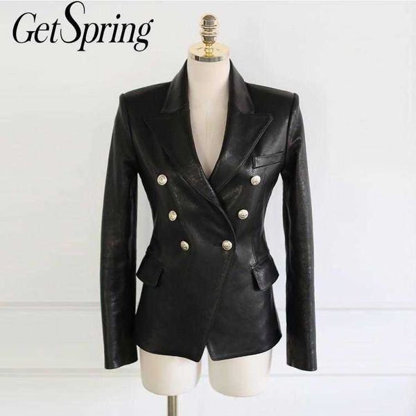 getspring women coat black plus size short leather jacket all match vintage casual s jackets coats 210601
getspring women coat black plus size short leather jacket all match vintage casual s jackets coats 210601
