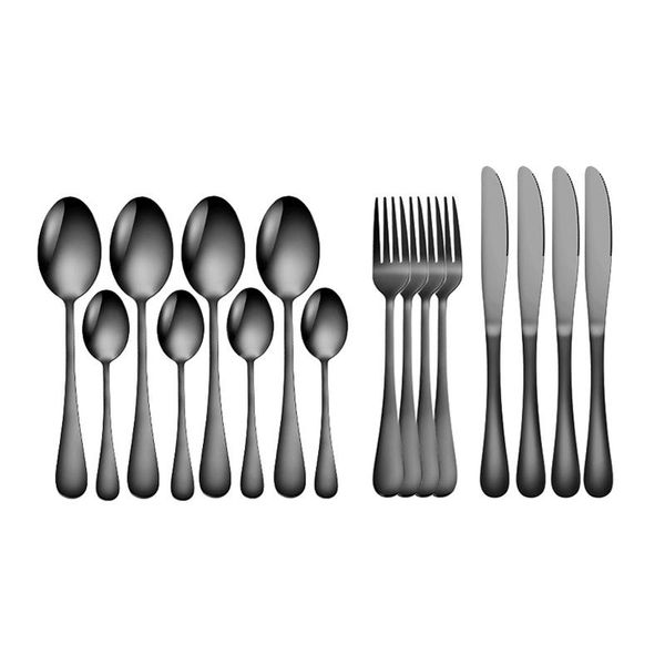 dinnerware sets 16pcs set fork spoon knife elegant stainless steel golden cutlery gold luxury tea kitchen tableware
dinnerware sets 16pcs set fork spoon knife elegant stainless steel golden cutlery gold luxury tea kitchen tableware