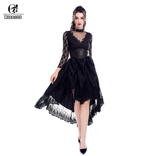casual dresses rolecos vintage lace dress victorian gothic costume cotton renaissance women summer party black halloween, Black;gray
casual dresses rolecos vintage lace dress victorian gothic costume cotton renaissance women summer party black halloween, Black;gray