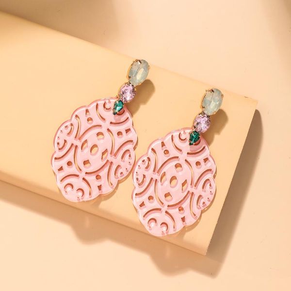 dangle & chandelier crystal big earrings for women trendy 2021 korean fashion jewelry pink resin elegant long drop cute party gift, Silver
dangle & chandelier crystal big earrings for women trendy 2021 korean fashion jewelry pink resin elegant long drop cute party gift, Silver