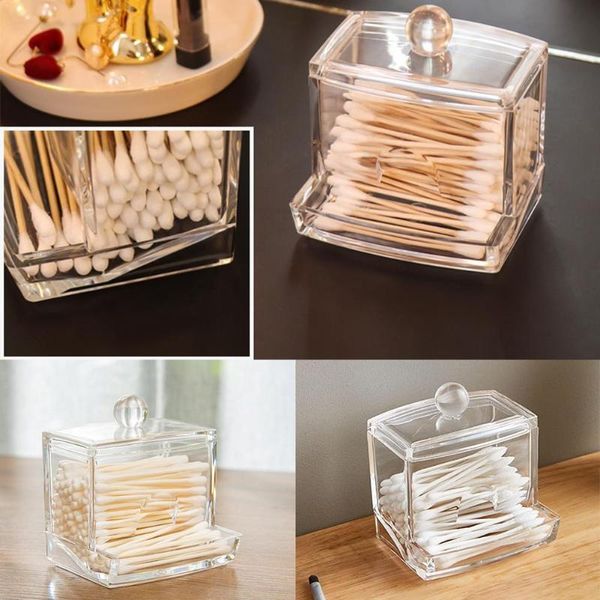 storage bottles & jars 1pc transparent cotton swab box makeup organizer cosmetic acrylic bedroom bathroom c3g6
storage bottles & jars 1pc transparent cotton swab box makeup organizer cosmetic acrylic bedroom bathroom c3g6