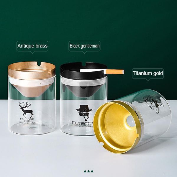 creative nordic glass windproof ashtray funnel design cover removable transparent office home party favor
creative nordic glass windproof ashtray funnel design cover removable transparent office home party favor