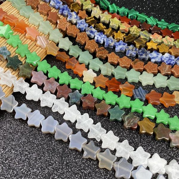other 20pcs/piece natural semi-precious stones beaded five-pointed star opal black agate jewelry for making necklace bracelet 4x10x5mm
other 20pcs/piece natural semi-precious stones beaded five-pointed star opal black agate jewelry for making necklace bracelet 4x10x5mm