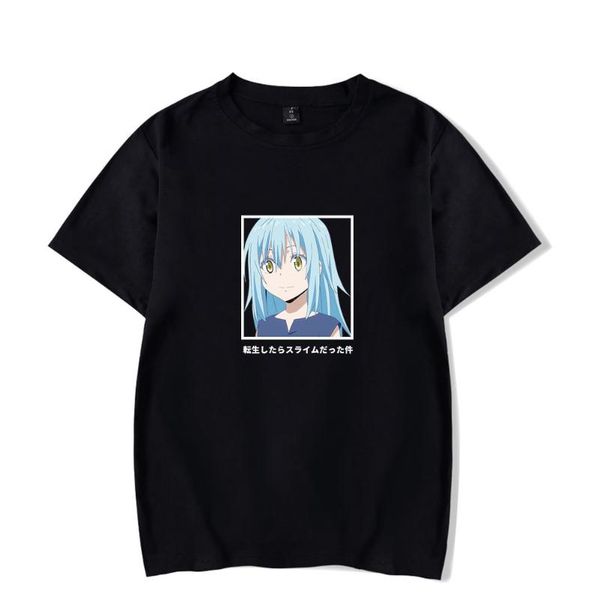 that time i got reincarnated as a slime t shirt rimuru tempest anime t-shirt women/men graphic tees streetwear cosplay costume men's t-, White;black
that time i got reincarnated as a slime t shirt rimuru tempest anime t-shirt women/men graphic tees streetwear cosplay costume men's t-, White;black