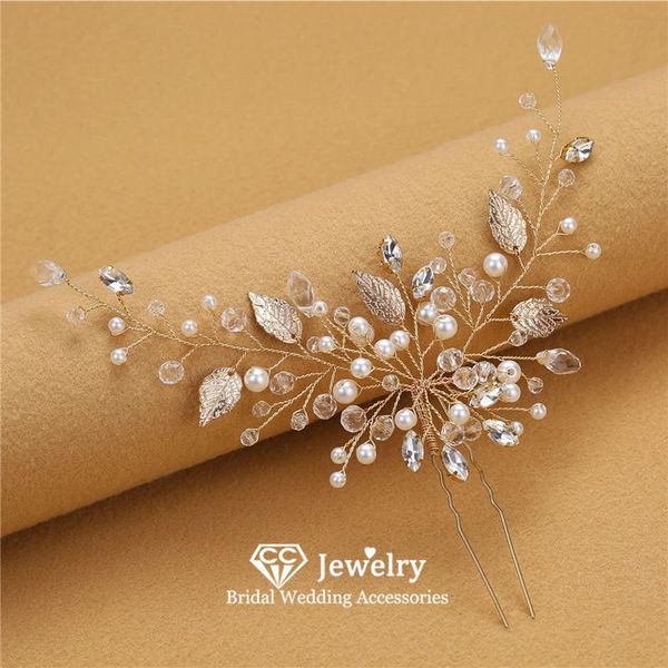hair clips & barrettes sticks for women wedding accessories bridal headdress engagement jewelry leaf shape hairwear crystal hairpins sale, Golden;silver
hair clips & barrettes sticks for women wedding accessories bridal headdress engagement jewelry leaf shape hairwear crystal hairpins sale, Golden;silver