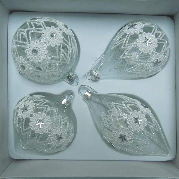 party decoration 4pcs/pack four different shaped glass pendant handmade ball christmas day globe festival friend gift
party decoration 4pcs/pack four different shaped glass pendant handmade ball christmas day globe festival friend gift