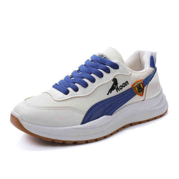 men's shoes 2021 flying woven men's sports autumn fashion lightweight casual, Black