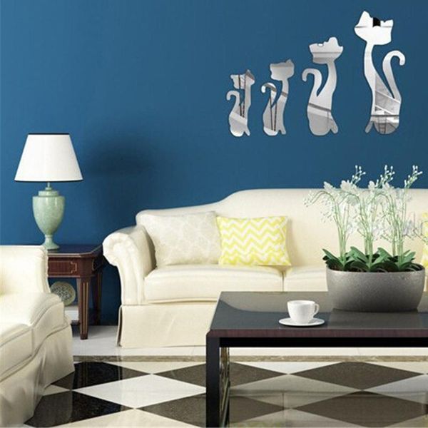 wall stickers 4pcs/lot est 3d kitten cat mirror sticker decal art removable wedding decoration kids room
wall stickers 4pcs/lot est 3d kitten cat mirror sticker decal art removable wedding decoration kids room