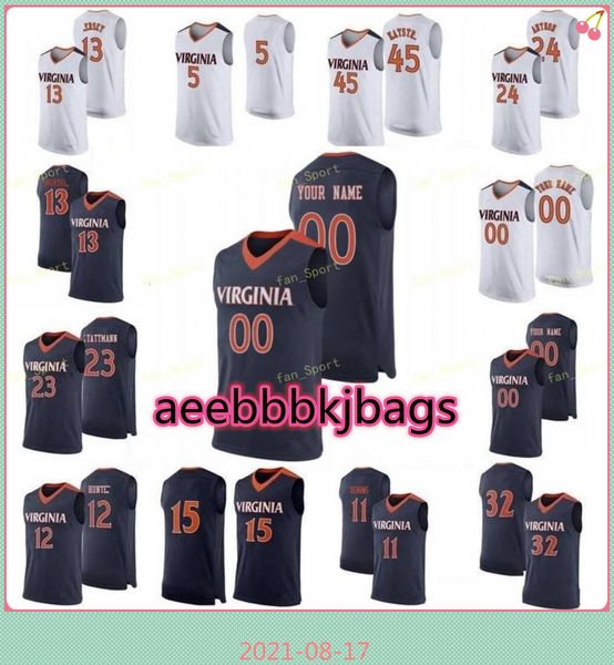 ncaa college virginia cavaliers basketball jersey 0 devon hall kihei clark 1 francesco badocchi 10 hauser jayden nixon custom stitched, Black
ncaa college virginia cavaliers basketball jersey 0 devon hall kihei clark 1 francesco badocchi 10 hauser jayden nixon custom stitched, Black