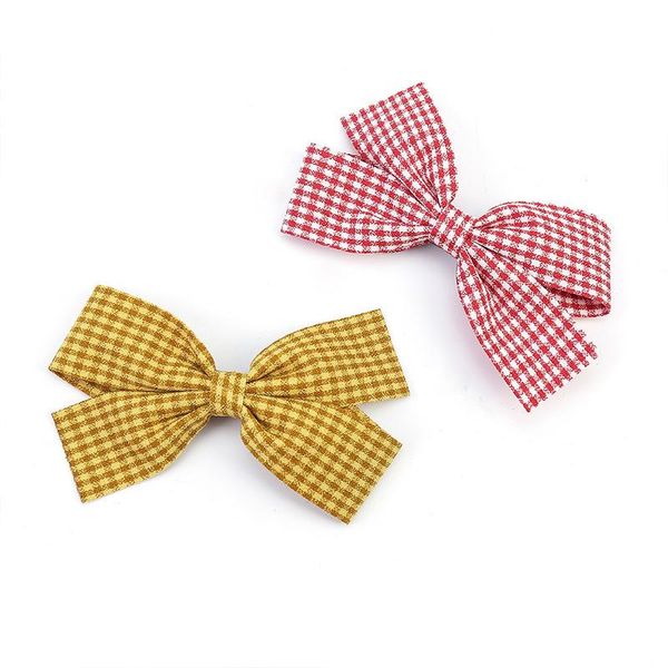 hair accessories plaid bows for girls handmade hairpin cute fabric clips hairgrips kids headwear, Slivery;white
hair accessories plaid bows for girls handmade hairpin cute fabric clips hairgrips kids headwear, Slivery;white