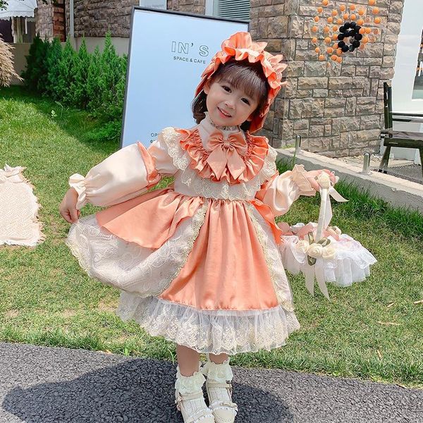 girl's dresses autumn dress for girls baby birthday princess party vestidos infantil lace lolita kawaii wedding girl bow children, Red;yellow
girl's dresses autumn dress for girls baby birthday princess party vestidos infantil lace lolita kawaii wedding girl bow children, Red;yellow