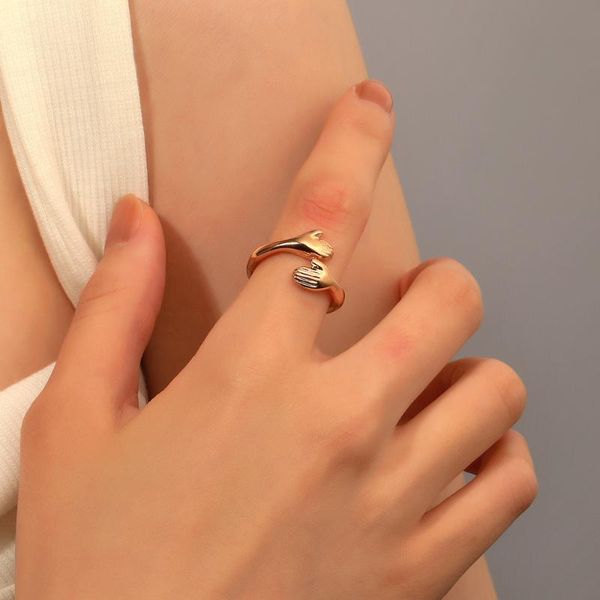 cluster rings love hug ring fashion simple alloy open ladies men couple set friendship engagement wedding 2021 jewelry, Golden;silver
cluster rings love hug ring fashion simple alloy open ladies men couple set friendship engagement wedding 2021 jewelry, Golden;silver