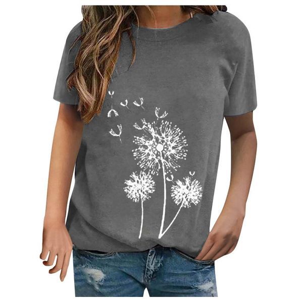 feitong lady dandelion print long sleeve t-shirts women's fashion pullover casual short sleeved t-shirt, White
feitong lady dandelion print long sleeve t-shirts women's fashion pullover casual short sleeved t-shirt, White