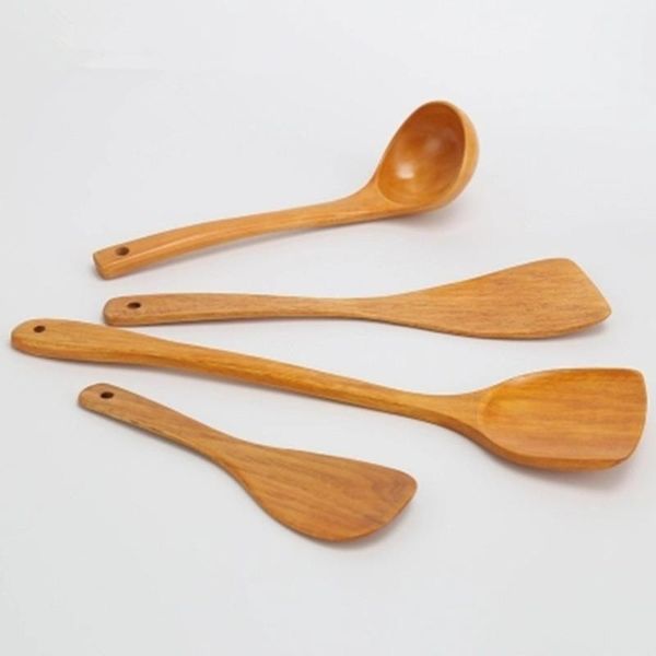spoons 4pcs/set wood scoops long handle rice ladle soup scoop spade spatula set kitchen tools for cooking shovel accessory
spoons 4pcs/set wood scoops long handle rice ladle soup scoop spade spatula set kitchen tools for cooking shovel accessory