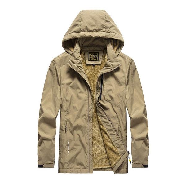 men's jackets autumn winter jacket men outdoor casual hooded military wool liner keep warm windproof clothing plus m-5xl outerwear, Black;brown
men's jackets autumn winter jacket men outdoor casual hooded military wool liner keep warm windproof clothing plus m-5xl outerwear, Black;brown