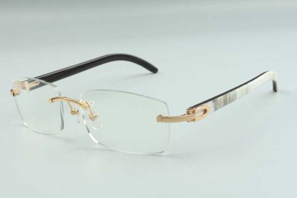 2021 new style glasses frames for men women high-end designers glasses 3524012 natural hybrid buffalo horns glasses frame, size: 36-18-140, Silver
2021 new style glasses frames for men women high-end designers glasses 3524012 natural hybrid buffalo horns glasses frame, size: 36-18-140, Silver