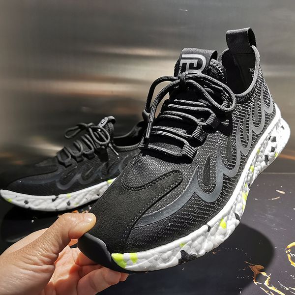 464748 size popcorn soft sole sneakers spring and summer new korean style fly woven mesh breathable frosted cowhide dad shoes tide, Black;white
464748 size popcorn soft sole sneakers spring and summer new korean style fly woven mesh breathable frosted cowhide dad shoes tide, Black;white