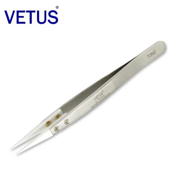 eyebrow tools & stencils vetus 72mz ceramic head tweezers non-magnetic esd pincers corrosion resistance high temperature grinding diy tool
eyebrow tools & stencils vetus 72mz ceramic head tweezers non-magnetic esd pincers corrosion resistance high temperature grinding diy tool