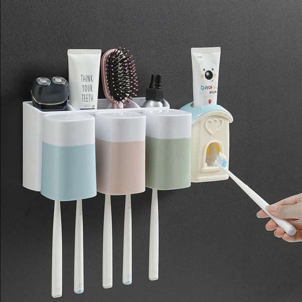 toothbrush holders ecoco holder automatic toothpaste dispenser creative bathroom accessories with cup wall sticker hanging rack
toothbrush holders ecoco holder automatic toothpaste dispenser creative bathroom accessories with cup wall sticker hanging rack