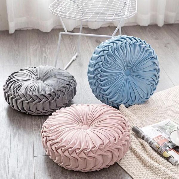 pillow 8 colors creative pumpkin shape cushion sofa round handmade pleated wheel home decoration
pillow 8 colors creative pumpkin shape cushion sofa round handmade pleated wheel home decoration