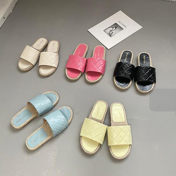 elegant plaid platform sandals women espadrilles open toe soft sole outdoor slippers med heel wedges slides, Black
elegant plaid platform sandals women espadrilles open toe soft sole outdoor slippers med heel wedges slides, Black