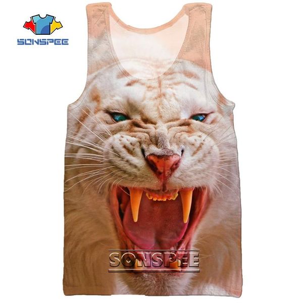 men' tank sonspee 3d oversize 6xl men women white tiger vest animal lovely funny fashion casual harajuku streetwear top, White;black
men' tank sonspee 3d oversize 6xl men women white tiger vest animal lovely funny fashion casual harajuku streetwear top, White;black