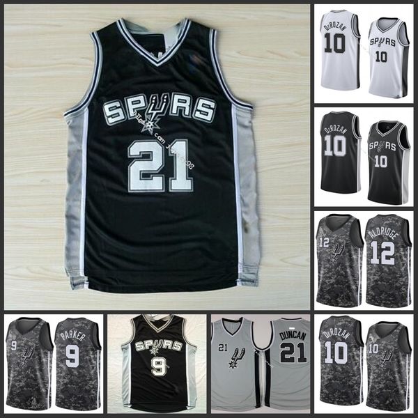 san antonio spurs men 9 tony parker 21 tim duncan 12 lamarcus-aldridge 10 demar-derozan jerseys, Black
san antonio spurs men 9 tony parker 21 tim duncan 12 lamarcus-aldridge 10 demar-derozan jerseys, Black