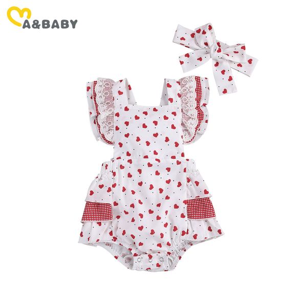 0-18m valentines day baby girl red romper outfits toddler born heart print jumpsuit ruffles overalls headband 210515, Blue
0-18m valentines day baby girl red romper outfits toddler born heart print jumpsuit ruffles overalls headband 210515, Blue