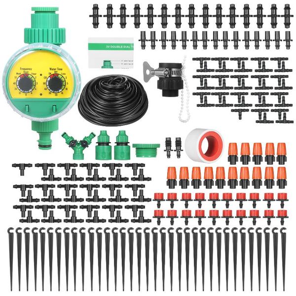 watering equipments plant drip irrigation kit diy system with nozzles misters drippers 30 meters tubing for garden lawn patio
watering equipments plant drip irrigation kit diy system with nozzles misters drippers 30 meters tubing for garden lawn patio