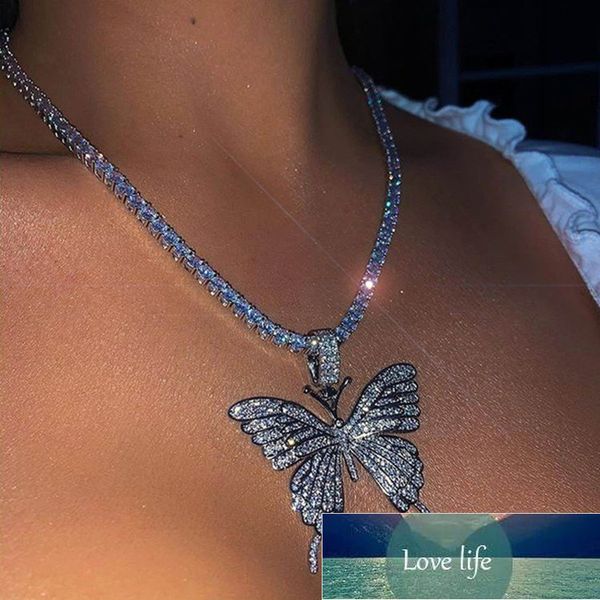 luxury statement butterfly tennis chain necklace choker for women crystal rhinestone pendant necklace chain jewelry factory price expert des, Silver
luxury statement butterfly tennis chain necklace choker for women crystal rhinestone pendant necklace chain jewelry factory price expert des, Silver