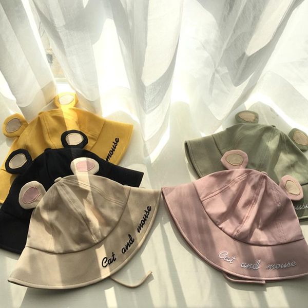 wide brim hats summer hat women cute embroidery hiking beach fishing sunshade cap with 3d ears sun fisherman travel gorras panama, Blue;gray
wide brim hats summer hat women cute embroidery hiking beach fishing sunshade cap with 3d ears sun fisherman travel gorras panama, Blue;gray