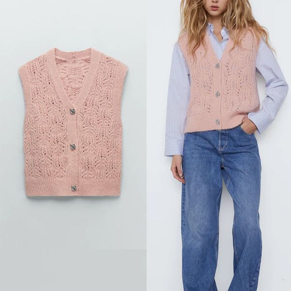 sweaters za jewel button knit vest sweater women sleeveless v neck cute pink knitted female chic fitted outwear sweaters, White;black
sweaters za jewel button knit vest sweater women sleeveless v neck cute pink knitted female chic fitted outwear sweaters, White;black