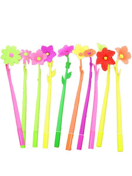 gel pens 10pcs creative cute simulation plant flower soft silicone pen 0.5mm refill school office stationery random style
gel pens 10pcs creative cute simulation plant flower soft silicone pen 0.5mm refill school office stationery random style