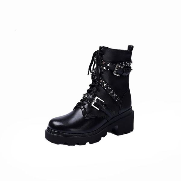boots reavecat autumn winter punk mid-calf boots platform genuine leather rivets 5cm chunky heels zipper buckles big size 33-41a32111 n01e, Black
boots reavecat autumn winter punk mid-calf boots platform genuine leather rivets 5cm chunky heels zipper buckles big size 33-41a32111 n01e, Black