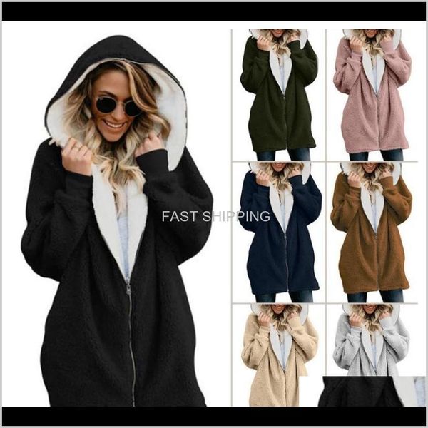women's fur faux apparel women winter plush coats solid warm thick long plus size hoodies outerwear jackets femal 0znrf, Black
women's fur faux apparel women winter plush coats solid warm thick long plus size hoodies outerwear jackets femal 0znrf, Black