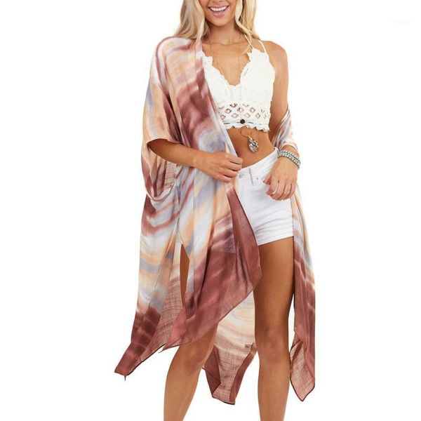 beach cover up 2021 womens fashion tie-dye chiffon long cardigan swimsuit cover-up coat maio feminino praia saida de women's swimwear, White;black
beach cover up 2021 womens fashion tie-dye chiffon long cardigan swimsuit cover-up coat maio feminino praia saida de women's swimwear, White;black